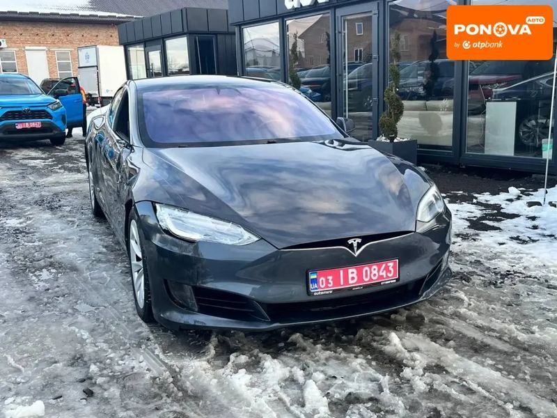 Tesla Model S, 2017 р., Електро, 161 тис. км, Седан, Синій, Луцьк AT-10409398 фото