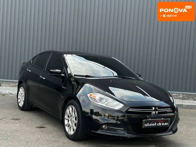 Dodge Dart, 2013 р., Бензин, 259 тис. км, Седан, Чорний, Миколаїв AT-10424016 фото