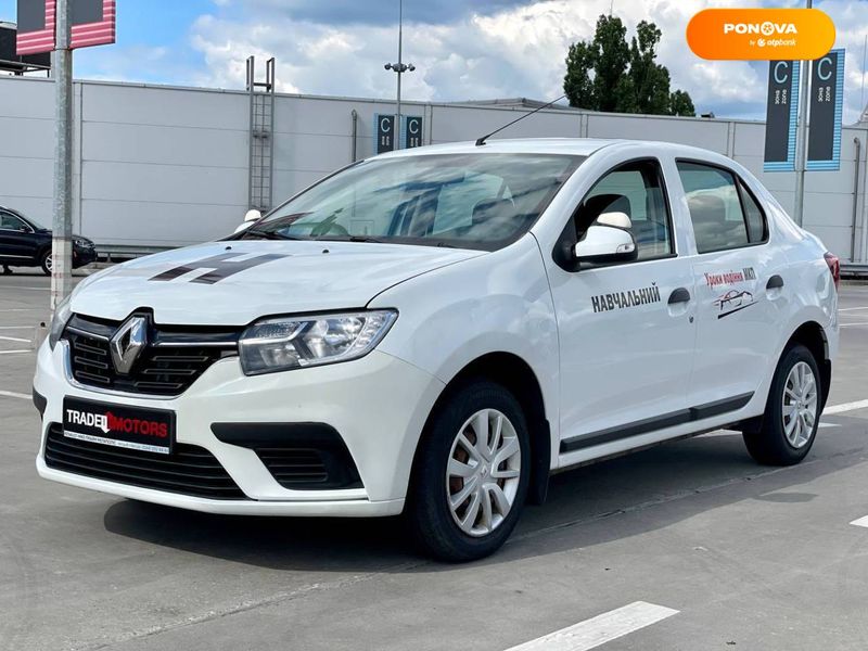 Renault Logan, 2019, Бензин, 0.9 л., 64 тис. км, Седан, Білий, Київ 107508 фото