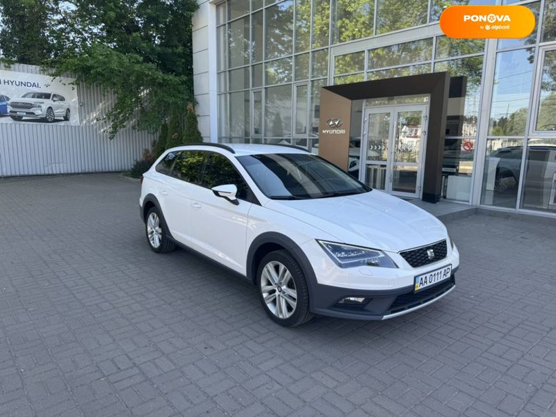 SEAT Leon, 2015, Дизель, 1.97 л., 155 тис. км, Універсал, Білий, Київ Cars-Pr-61535 фото