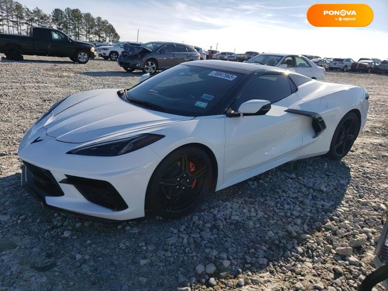 Chevrolet Corvette, 2022, Бензин, 6.2 л., 20 тис. км, Купе, Білий, Дніпро (Дніпропетровськ) Cars-EU-US-KR-100585 фото