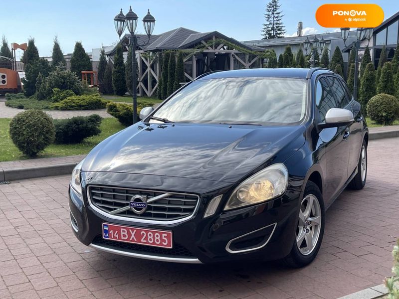 Volvo V60, 2011, Дизель, 1.6 л., 227 тис. км, Універсал, Чорний, Стрий Cars-Pr-56145 фото