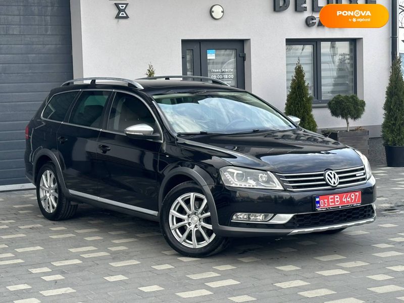 Volkswagen Passat Alltrack, 2014, Дизель, 2 л., 227 тыс. км, Универсал, Чорный, Дрогобыч 48005 фото