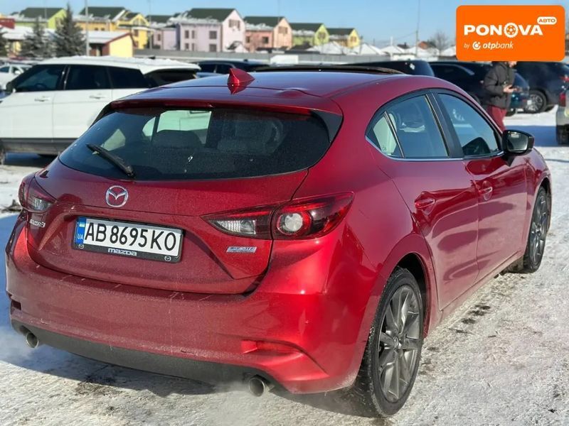 Mazda 3, 2018 р., Бензин, 80 тис. км, Седан, Червоний, Вінниця AT-10409159 фото