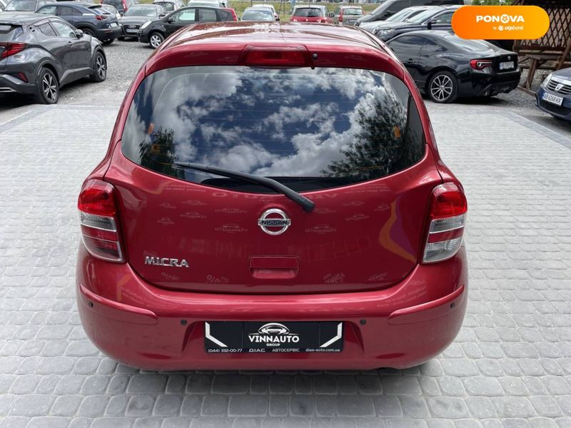 Nissan Micra, 2013, Бензин, 1.2 л., 118 тыс. км, Хетчбек, Красный, Винница 46880 фото