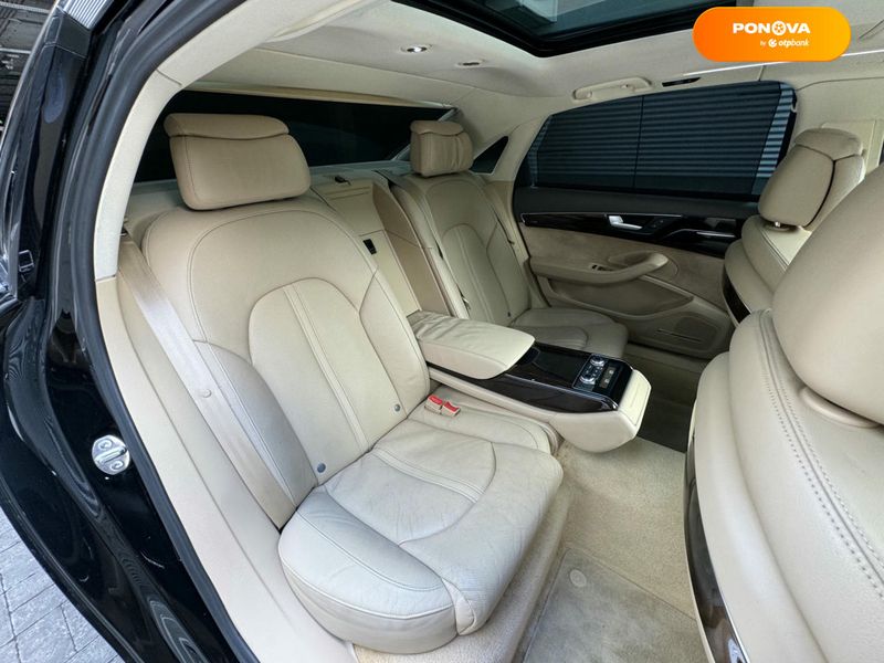 Audi A8, 2014, Бензин, 3 л., 143 тыс. км, Седан, Чорный, Киев 103803 фото