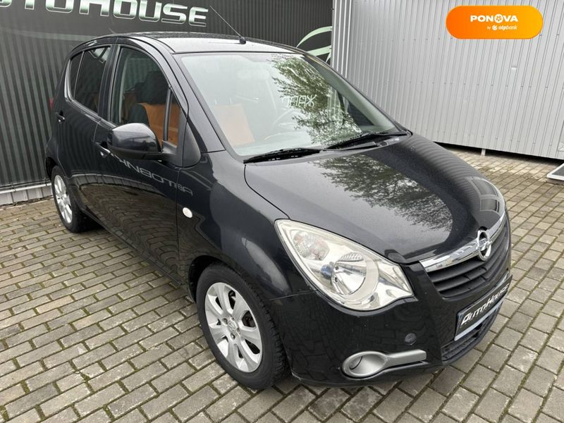 Opel Agila, 2008, Бензин, 1.2 л., 175 тыс. км, Микровен, Чорный, Винница 37173 фото