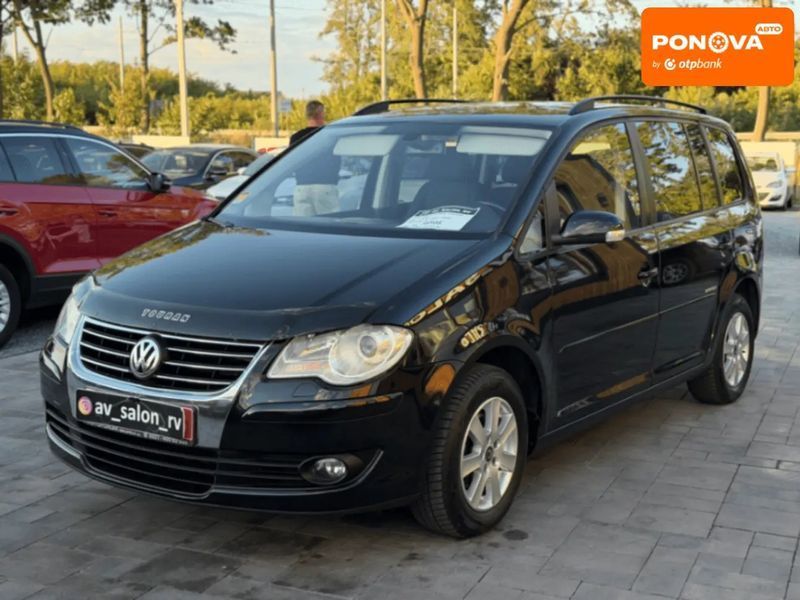 Volkswagen Touran, 2009 г., Бензин, 241 тыс. км, Минивен, Чорный, Ровно AT-10429407 фото