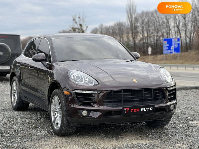 Porsche Macan, 2015, Бензин, 3 л., 206 тис. км, Позашляховик / Кросовер, Коричневий, Львів 99812 фото