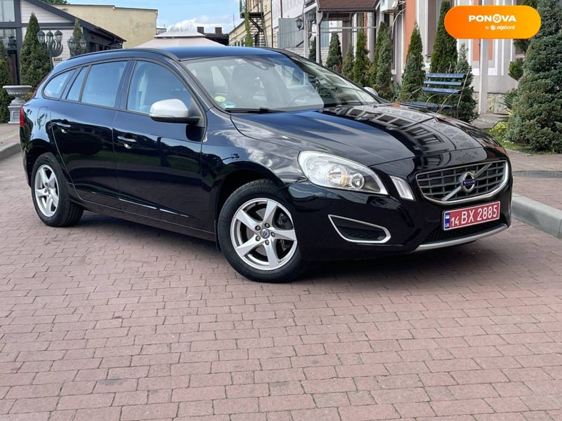 Volvo V60, 2011, Дизель, 1.6 л., 227 тис. км, Універсал, Чорний, Стрий Cars-Pr-56145 фото