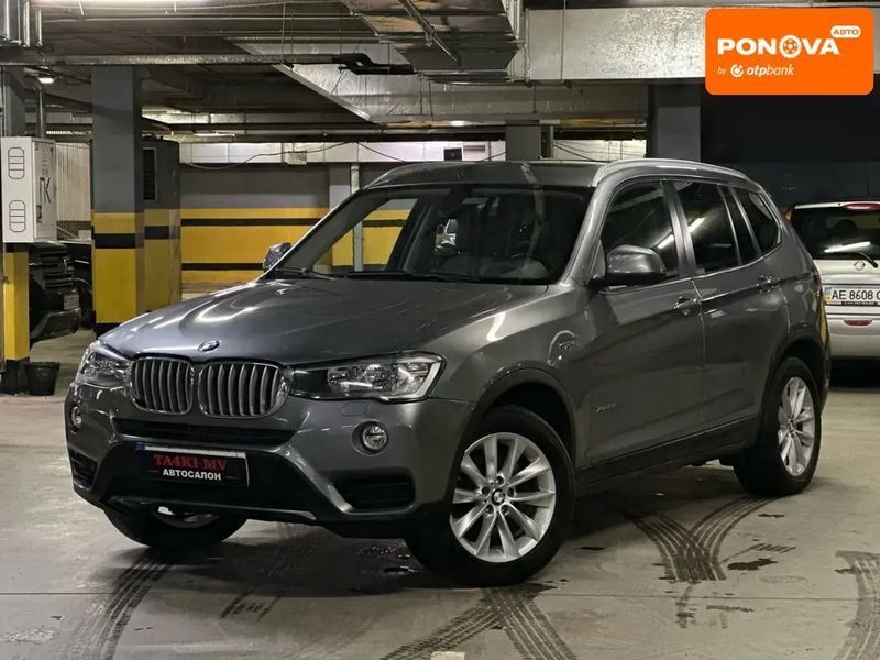 BMW X3, 2015 р., Бензин, 136 тис. км, Позашляховик / Кросовер, Чорний, Дніпро (Дніпропетровськ) AT-10409275 фото
