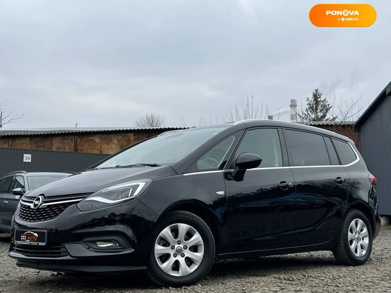Opel Zafira Tourer, 2017, Дизель, 1.6 л., 164 тис. км, Мінівен, Чорний, Луцьк 30738 фото