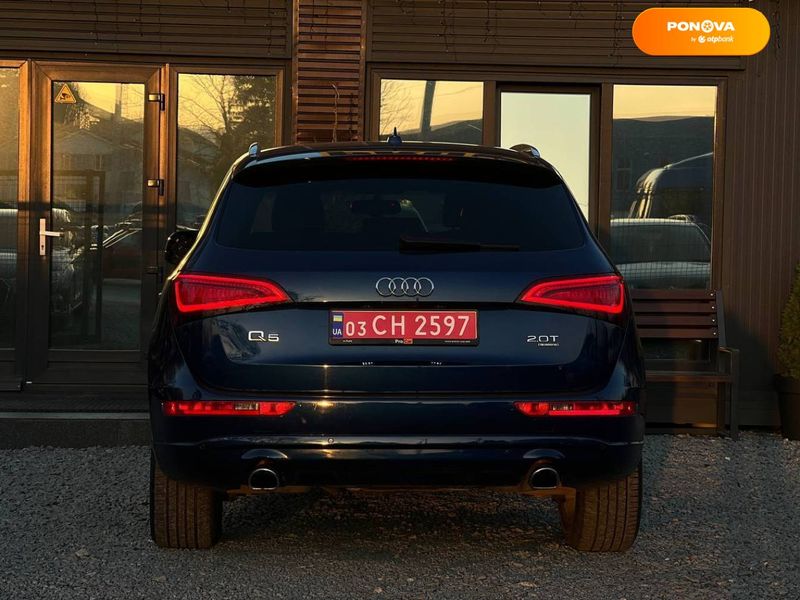 Audi Q5, 2013, Бензин, 2 л., 88 тис. км, Позашляховик / Кросовер, Синій, Львів 24401 фото