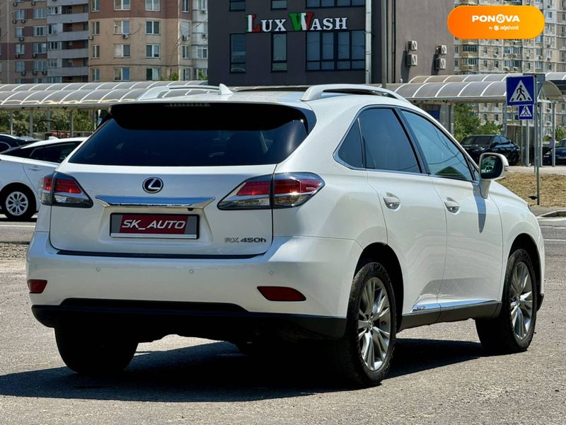 Lexus RX, 2013, Гибрид (HEV), 3.46 л., 145 тыс. км, Внедорожник / Кроссовер, Белый, Киев 110183 фото