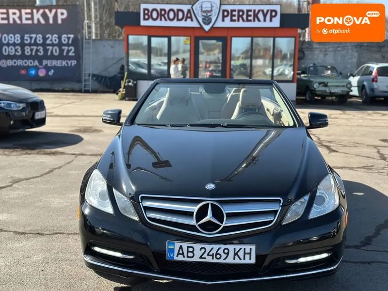 Mercedes-Benz E-Class, 2012 г., Бензин, 170 тыс. км, Кабриолет, Чорный, Винница AT-10412447 фото