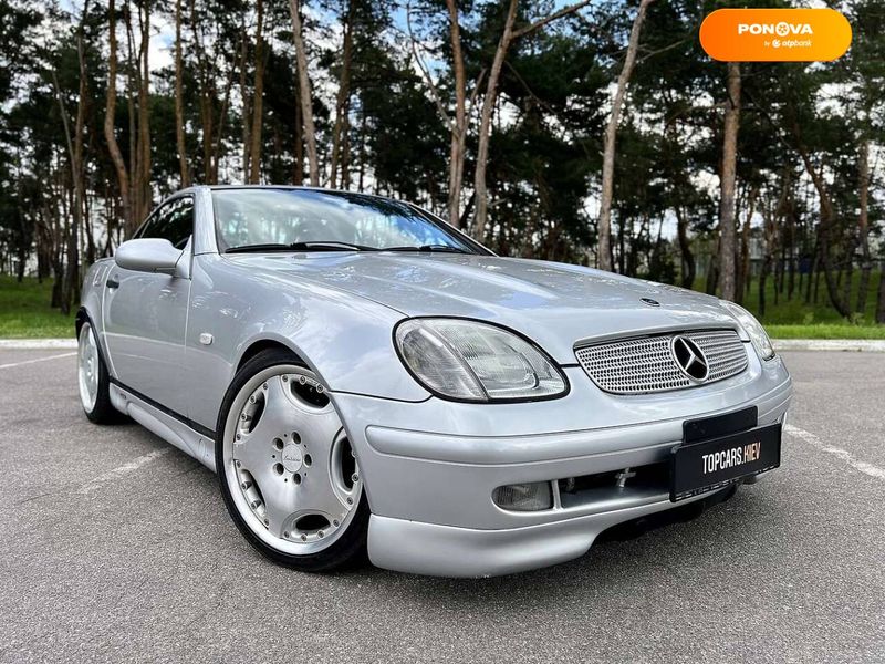 Mercedes-Benz SLK-Class, 1998, Бензин, 2.3 л., 91 тыс. км, Родстер, Серый, Киев 5971 фото