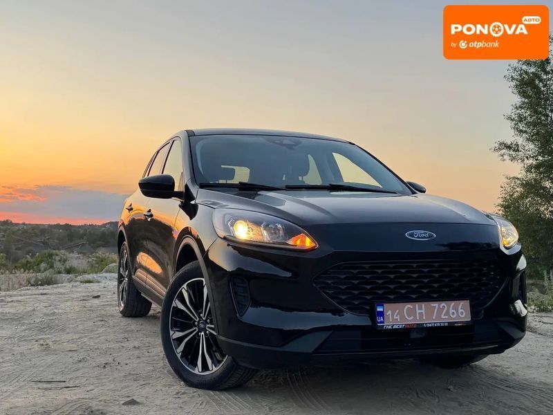 Ford Escape, 2022 р., Гібрид (HEV), 31 тис. км, Позашляховик / Кросовер, Чорний, Рівне AT-10404345 фото