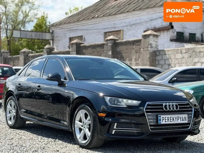 Audi A4, 2017 р., Бензин, 167 тис. км, Седан, Чорний, Дніпро (Дніпропетровськ) AT-10417783 фото