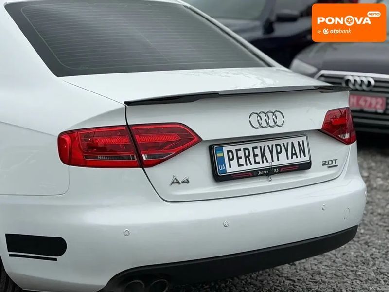 Audi A4, 2008 р., Бензин, 164 тис. км, Седан, Білий, Дніпро (Дніпропетровськ) AT-10417733 фото