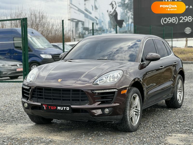 Porsche Macan, 2015, Бензин, 3 л., 206 тис. км, Позашляховик / Кросовер, Коричневий, Львів 99812 фото