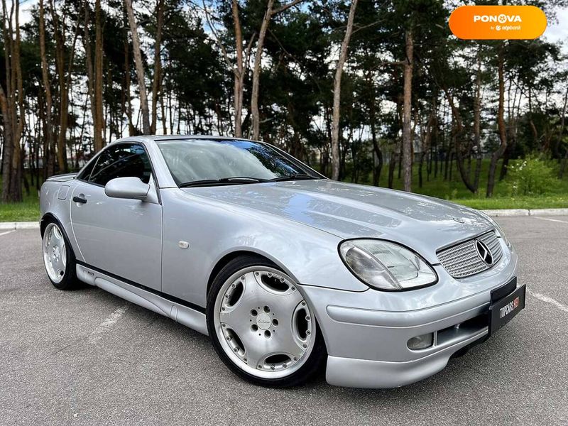 Mercedes-Benz SLK-Class, 1998, Бензин, 2.3 л., 91 тыс. км, Родстер, Серый, Киев 5971 фото