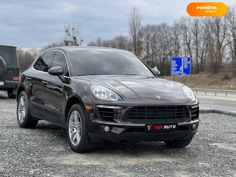 Porsche Macan, 2015, Бензин, 3 л., 206 тис. км, Позашляховик / Кросовер, Коричневий, Львів 99812 фото