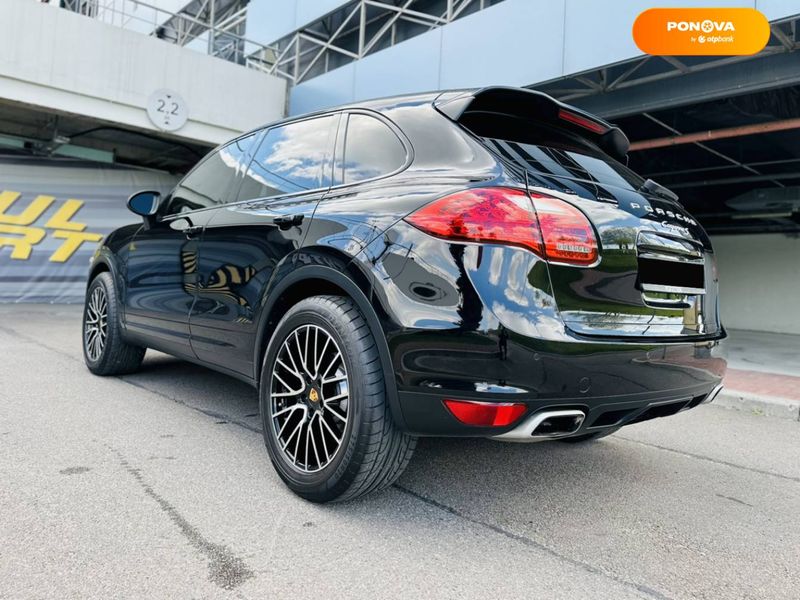 Porsche Cayenne, 2011, Бензин, 4.8 л., 129 тис. км, Позашляховик / Кросовер, Чорний, Київ Cars-Pr-68721 фото