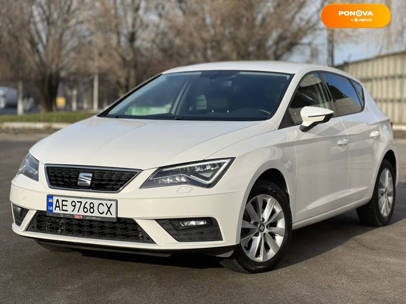 SEAT Leon, 2017, Бензин, 1.4 л., 112 тис. км, Хетчбек, Білий, Дніпро (Дніпропетровськ) 12892 фото