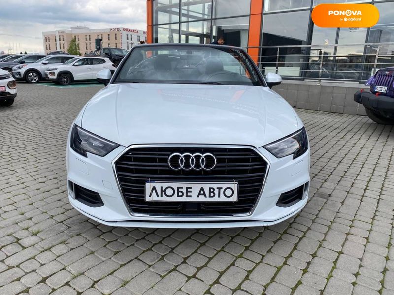 Audi A3, 2019, Бензин, 1.98 л., 12 тыс. км, Кабриолет, Белый, Львов 37070 фото