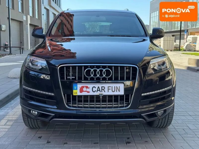 Audi Q7, 2015 р., Дизель, 183 тис. км, Позашляховик / Кросовер, Чорний, Львів AT-10418626 фото