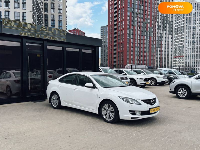 Mazda 6, 2008, Бензин, 2 л., 254 тыс. км, Седан, Белый, Киев 46773 фото