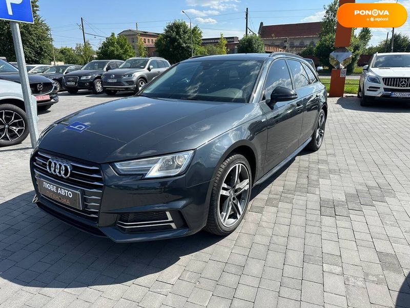 Audi A4, 2016, Дизель, 2 л., 299 тис. км, Кабріолет, Чорний, Львів 109582 фото