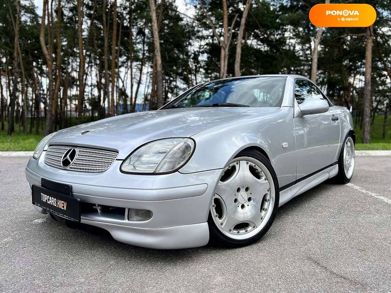 Mercedes-Benz SLK-Class, 1998, Бензин, 2.3 л., 91 тыс. км, Родстер, Серый, Киев 5971 фото