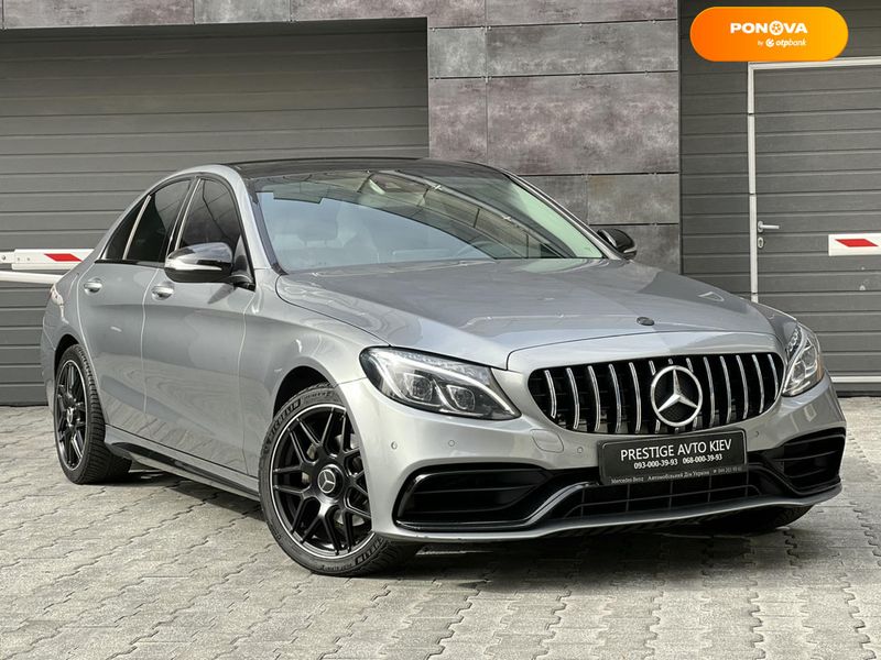 Mercedes-Benz C-Class, 2014, Дизель, 2.14 л., 155 тис. км, Седан, Сірий, Київ 110332 фото