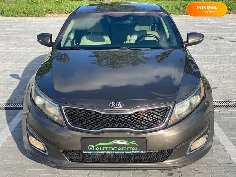 Kia Optima, 2014, Бензин, 2.36 л., 210 тис. км, Седан, Сірий, Київ 103277 фото