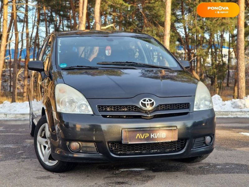 Toyota Corolla Verso, 2006, Дизель, 2.23 л., 308 тыс. км, Минивен, Чорный, Киев 8818 фото