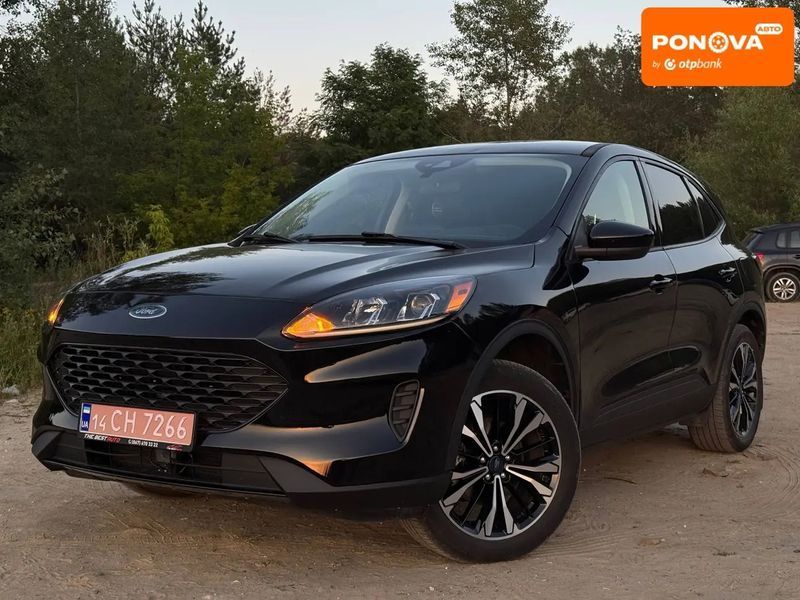 Ford Escape, 2022 р., Гібрид (HEV), 31 тис. км, Позашляховик / Кросовер, Чорний, Рівне AT-10404345 фото