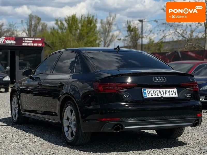 Audi A4, 2017 р., Бензин, 167 тис. км, Седан, Чорний, Дніпро (Дніпропетровськ) AT-10417783 фото
