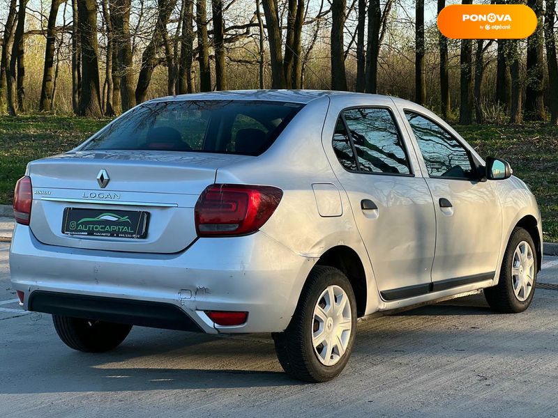 Renault Logan, 2017, Дизель, 1.46 л., 267 тис. км, Седан, Сірий, Київ 109321 фото