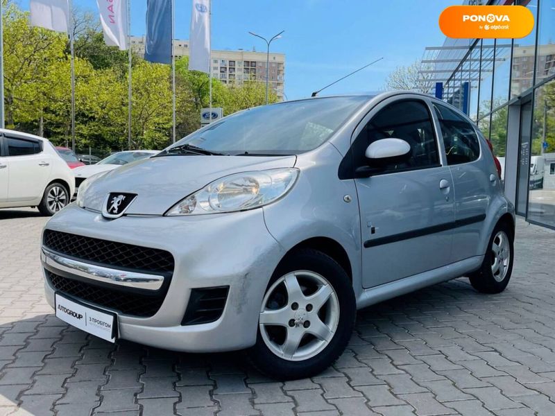 Peugeot 107, 2011, Бензин, 1 л., 121 тис. км, Хетчбек, Сірий, Одеса 42577 фото