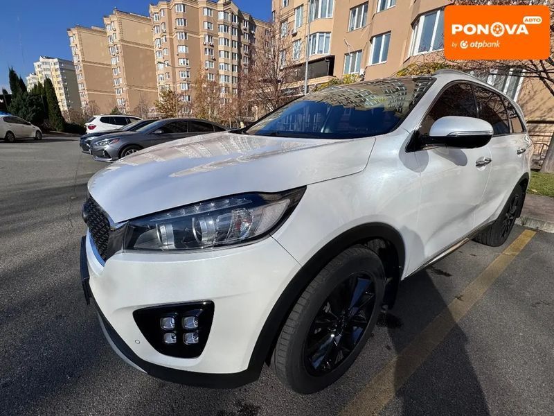 Kia Sorento, 2015 р., Дизель, 122 тис. км, Позашляховик / Кросовер, Білий, Київ AT-10404374 фото