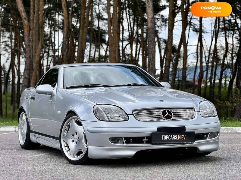 Mercedes-Benz SLK-Class, 1998, Бензин, 2.3 л., 91 тыс. км, Родстер, Серый, Киев 5971 фото