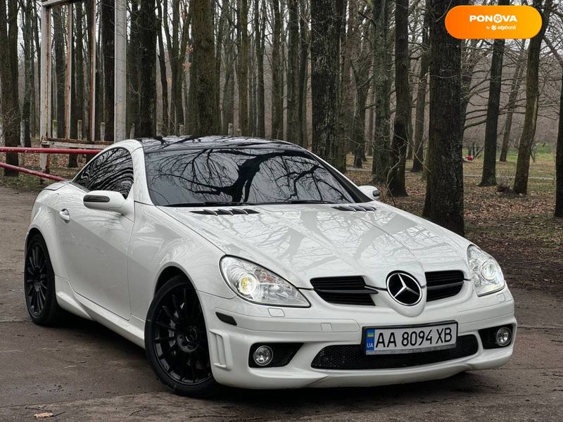 Mercedes-Benz SLK-Class, 2007, Бензин, 5.44 л., 115 тыс. км, Родстер, Белый, Одесса Cars-Pr-63903 фото