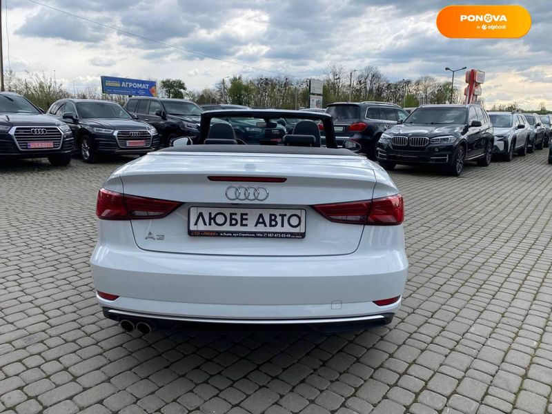 Audi A3, 2019, Бензин, 1.98 л., 12 тыс. км, Кабриолет, Белый, Львов 37070 фото