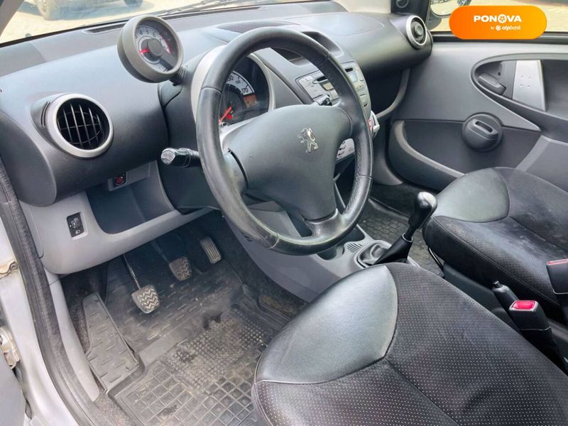 Peugeot 107, 2011, Бензин, 1 л., 121 тис. км, Хетчбек, Сірий, Одеса 42577 фото