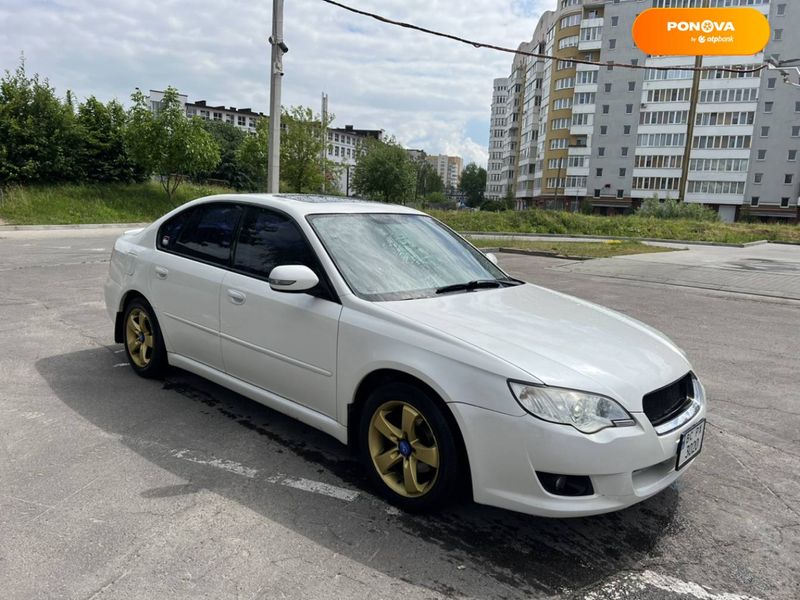 Subaru Legacy, 2008, Газ пропан-бутан / Бензин, 2 л., 282 тыс. км, Седан, Белый, Львов Cars-Pr-63535 фото