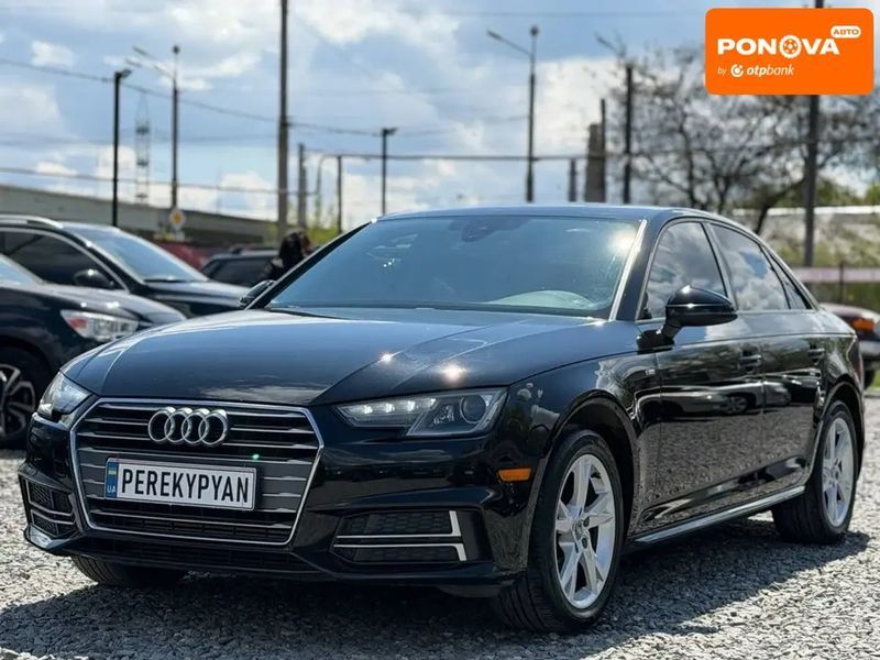 Audi A4, 2017 р., Бензин, 167 тис. км, Седан, Чорний, Дніпро (Дніпропетровськ) AT-10417783 фото