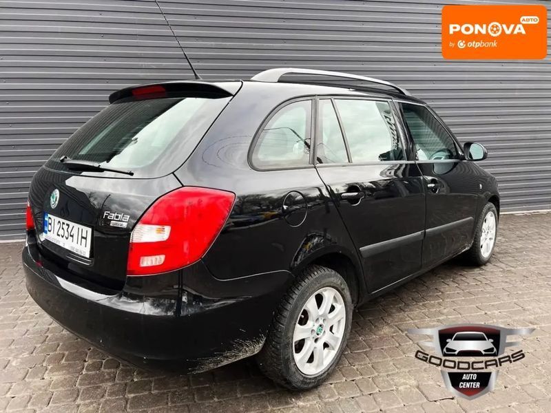 Skoda Fabia, 2009 р., Бензин, 230 тис. км, Універсал, Чорний, Кам'янське (Дніпродзержинськ) AT-10411482 фото