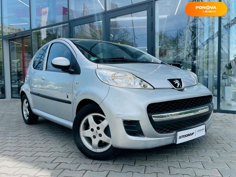 Peugeot 107, 2011, Бензин, 1 л., 121 тис. км, Хетчбек, Сірий, Одеса 42577 фото