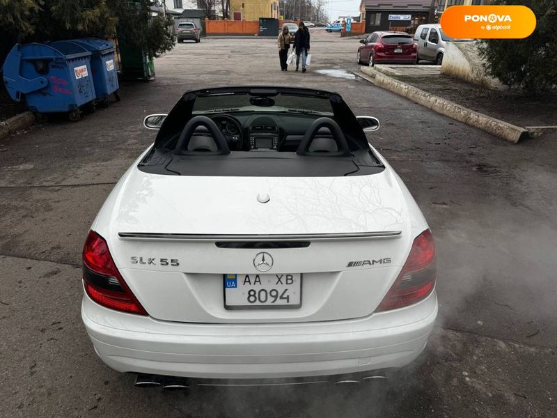 Mercedes-Benz SLK-Class, 2007, Бензин, 5.44 л., 115 тис. км, Родстер, Білий, Одеса Cars-Pr-63903 фото